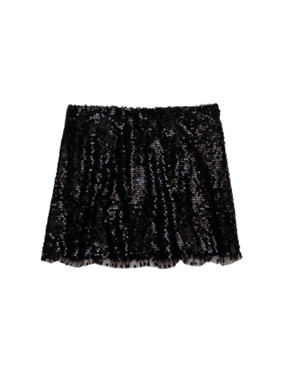 New with Tags American Eagle Black Sequin Skort Size Medium